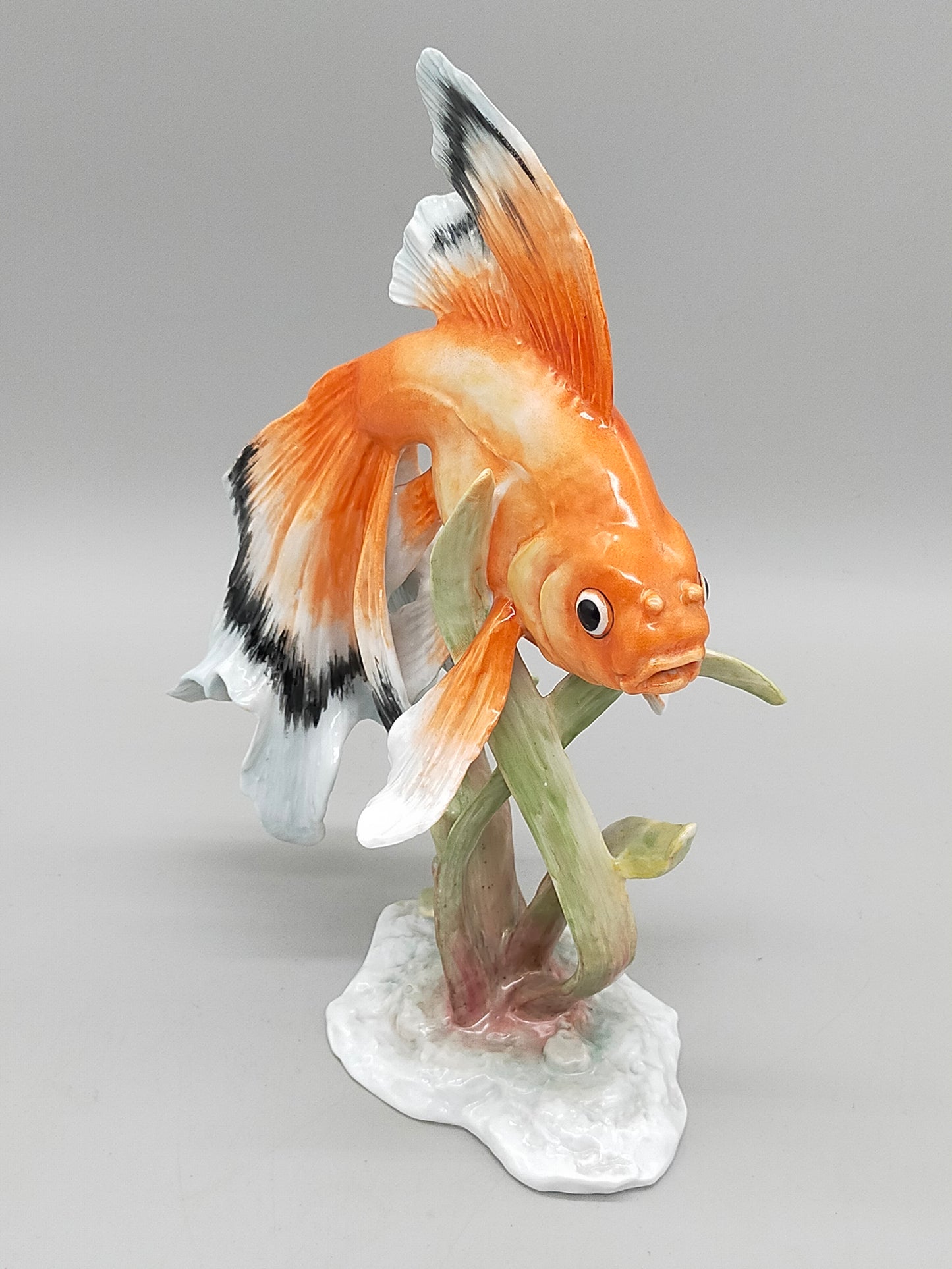 Rosenthal Kunstabteilung Selb Goldfisch Exquisite Porzellan Figur