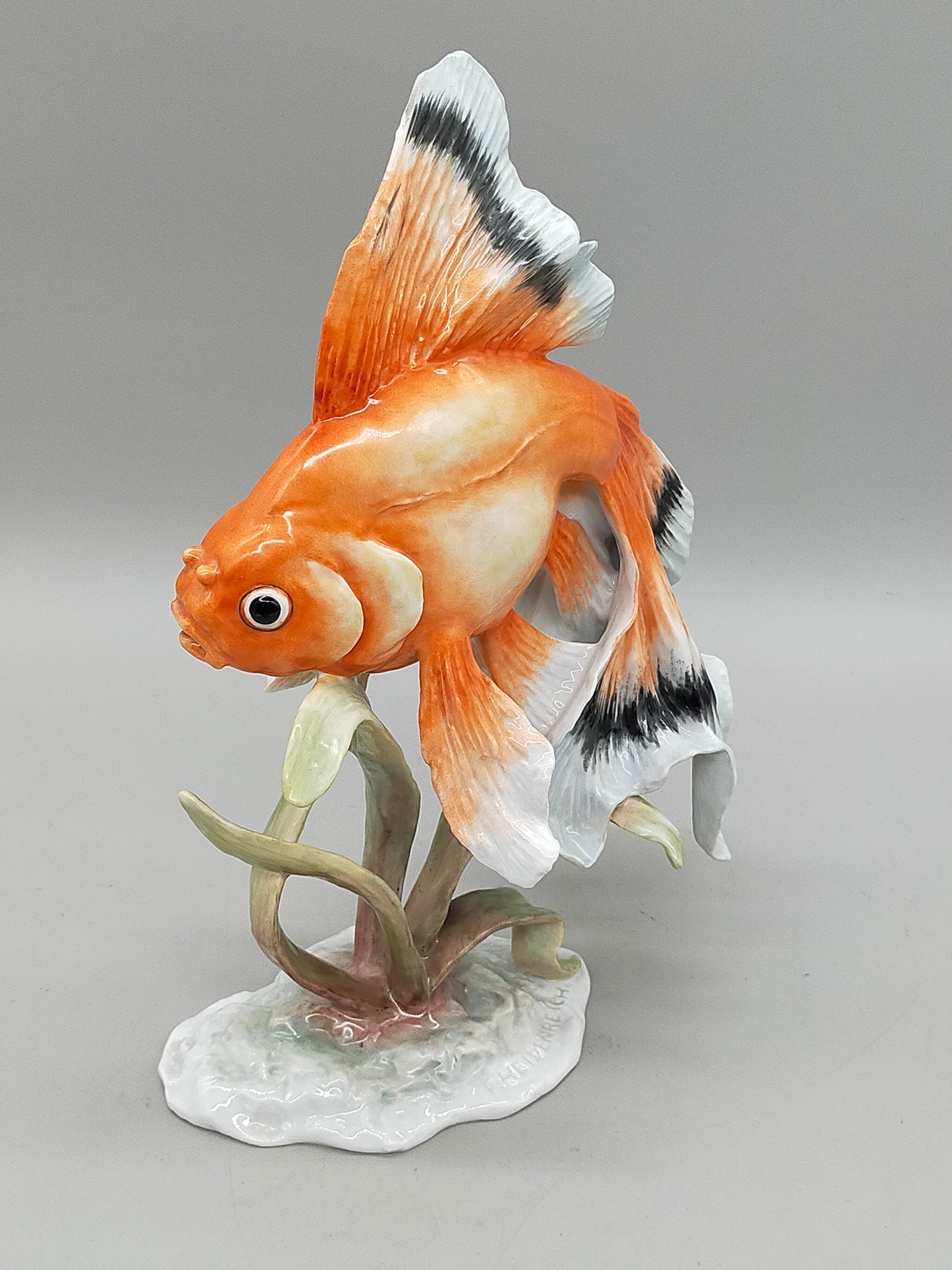 Rosenthal Kunstabteilung Selb Goldfisch Exquisite Porzellan Figur