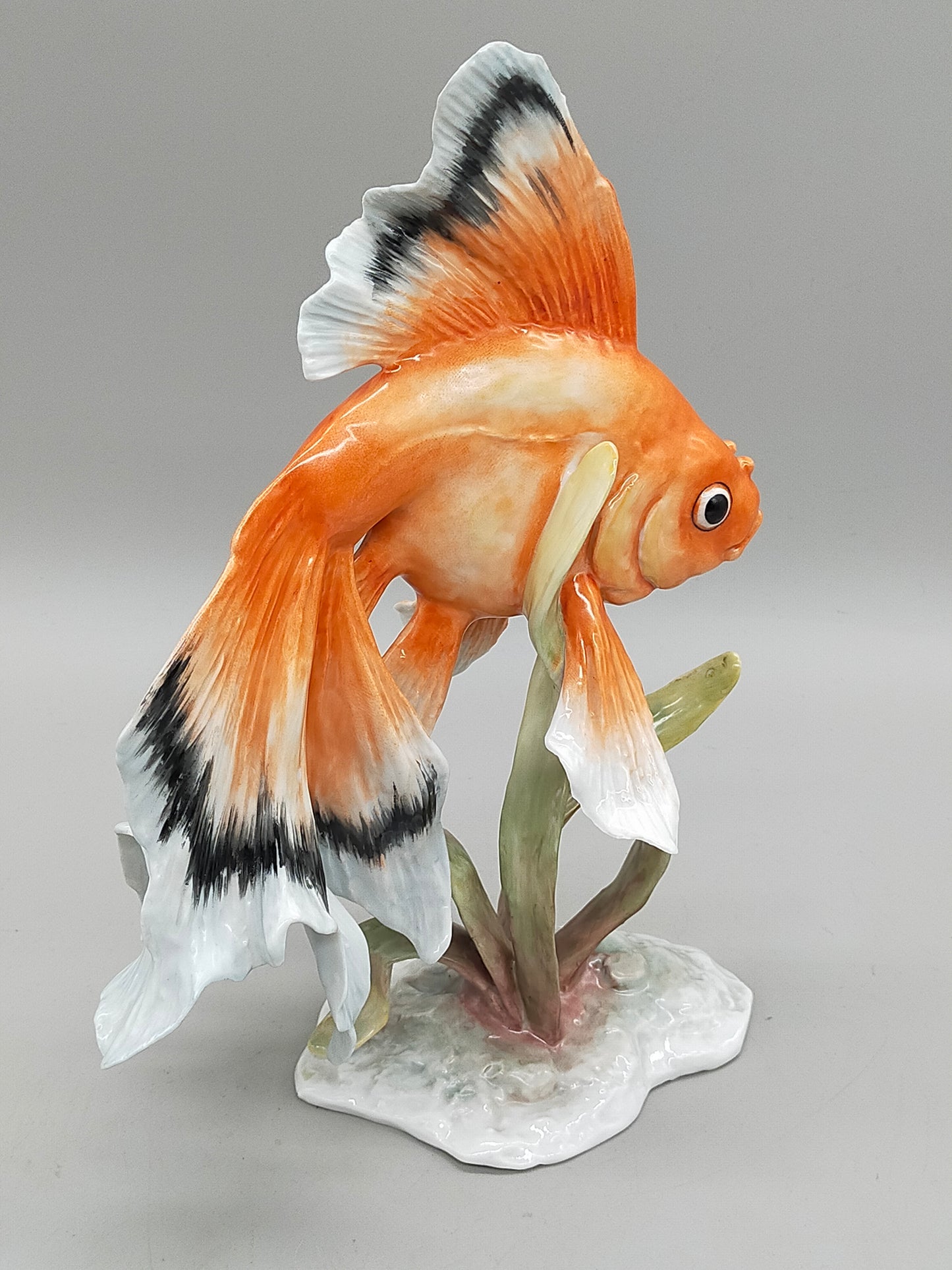 Rosenthal Kunstabteilung Selb Goldfisch Exquisite Porzellan Figur
