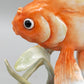 Rosenthal Kunstabteilung Selb Goldfisch Exquisite Porzellan Figur
