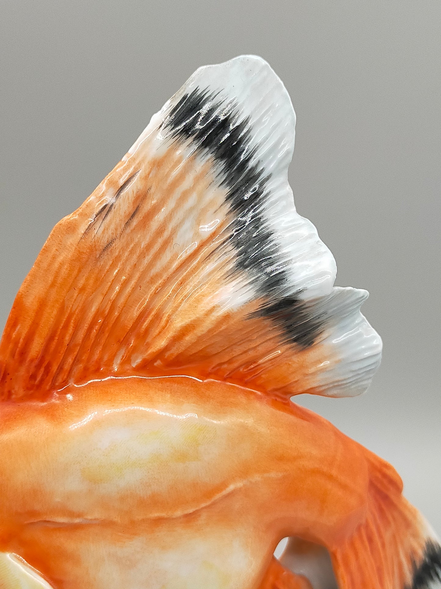 Rosenthal Kunstabteilung Selb Goldfisch Exquisite Porzellan Figur