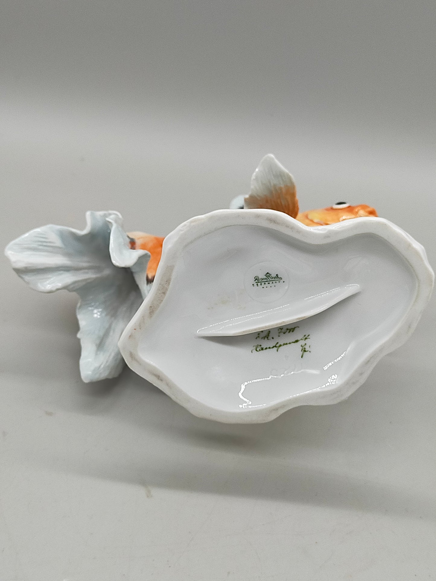 Rosenthal Kunstabteilung Selb Goldfisch Exquisite Porzellan Figur