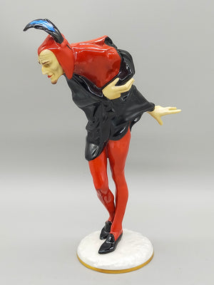 Seltene Hutschenreuther Mephisto Porzellan Figur