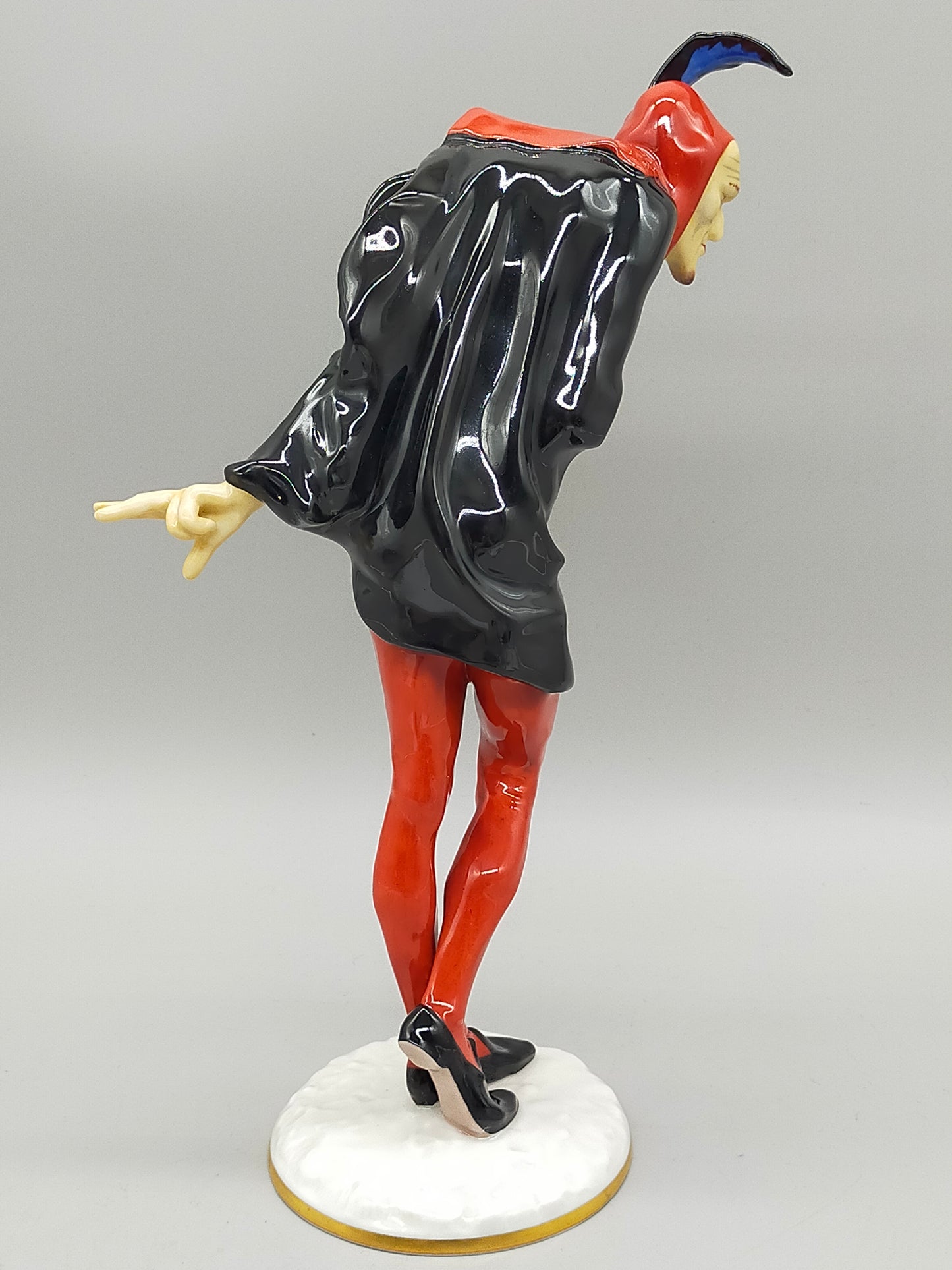 Seltene Hutschenreuther Mephisto Porzellan Figur