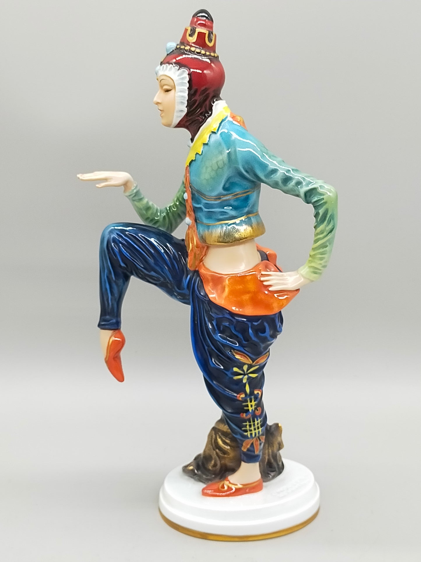 Seltene Rosenthal Porzellanfigur Koreanischer Tanz