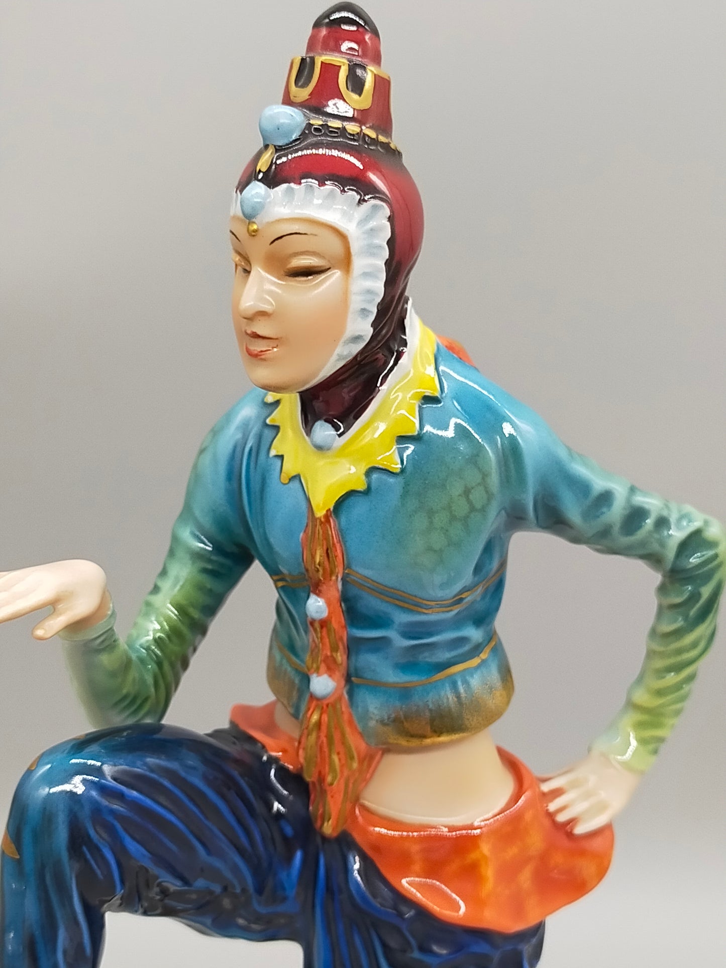 Seltene Rosenthal Porzellanfigur Koreanischer Tanz