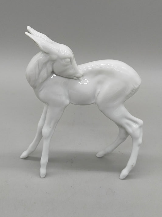 Edle Rosenthal Porzellan Figur Reh Elegantes Rehkitz