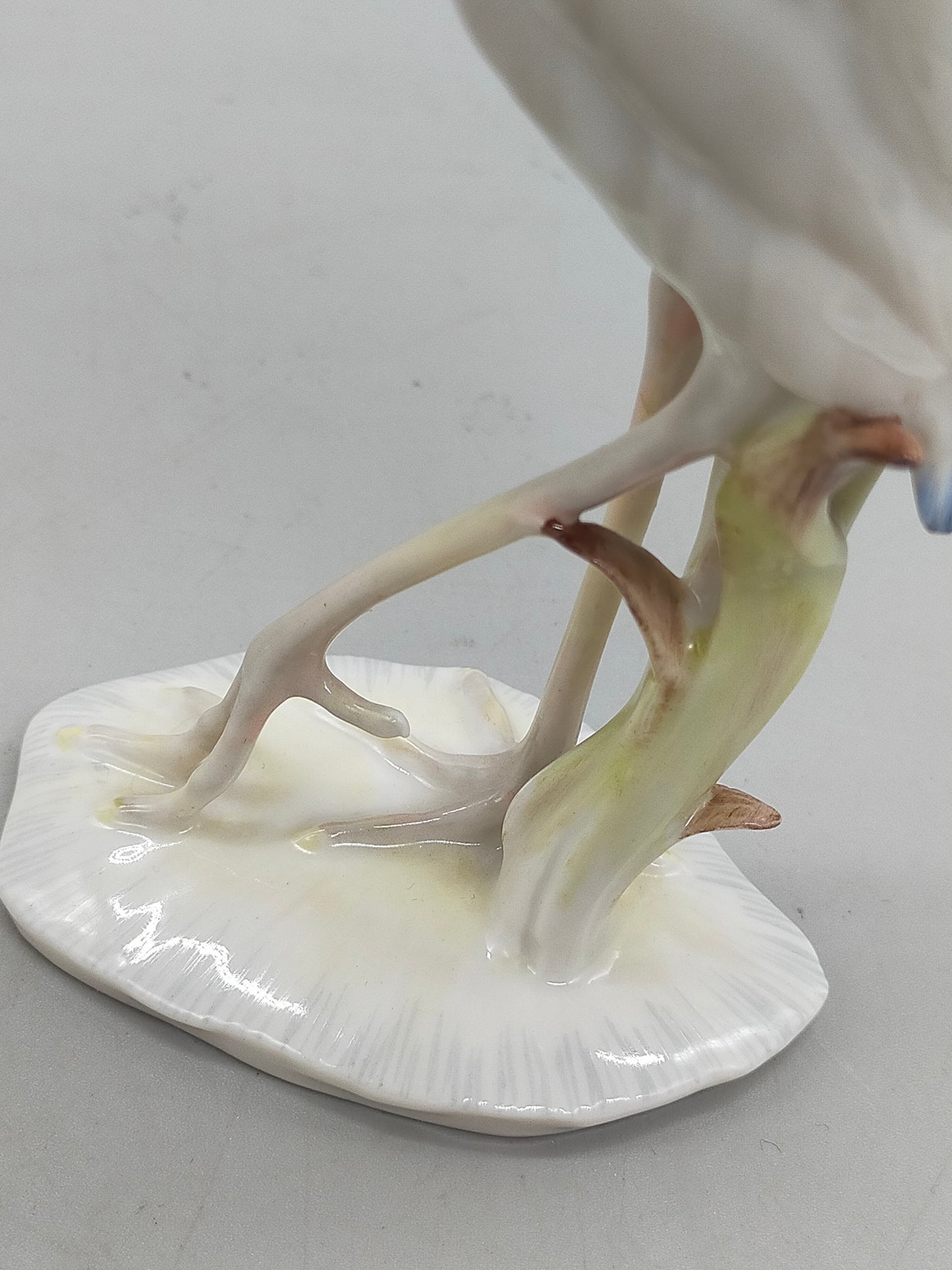 Hutschenreuther Porzellan Figur Reiher  Kunstabteilung Selb Achtziger