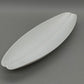 Elegante Rosenthal Porzellan Servierschale Weißes Blatt