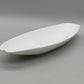 Elegante Rosenthal Porzellan Servierschale Weißes Blatt