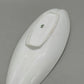 Elegante Rosenthal Porzellan Servierschale Weißes Blatt