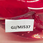 Murano Sommerso Schale – Rote Vintage Glas Schale