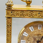 Prunkvolle Schatz Drehpendel Tisch Uhr Barock Stil aus Messing