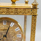 Prunkvolle Schatz Drehpendel Tisch Uhr Barock Stil aus Messing