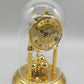 Klassische Hermle Drehpendel Uhr  Messing Design mit Glasdom