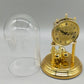 Klassische Hermle Drehpendel Uhr  Messing Design mit Glasdom