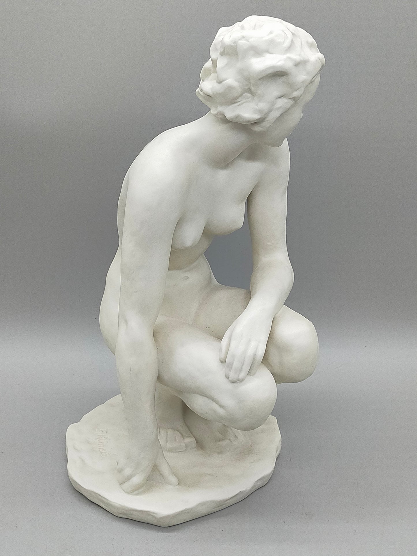 Rosenthal Porzellan Figur Die Hockende Edler Biskuitporzellan Akt