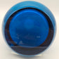 Blauer Murano Glas Vase – Modernes Design mit Struktur Element