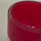 Stilvolles Murano Glaswindlicht Design in Beerenrot