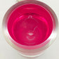 Stilvolles Murano Glaswindlicht Design in Beerenrot