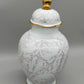 Elegante Tirschenreuth Porzellan Deckelvase Zartes Blütendesign