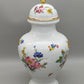 Bareuther Bavaria Porzellan Prunkvase Florales Dekor & Goldrand