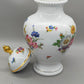 Bareuther Bavaria Porzellan Prunkvase Florales Dekor & Goldrand