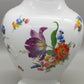 Bareuther Bavaria Porzellan Prunkvase Florales Dekor & Goldrand