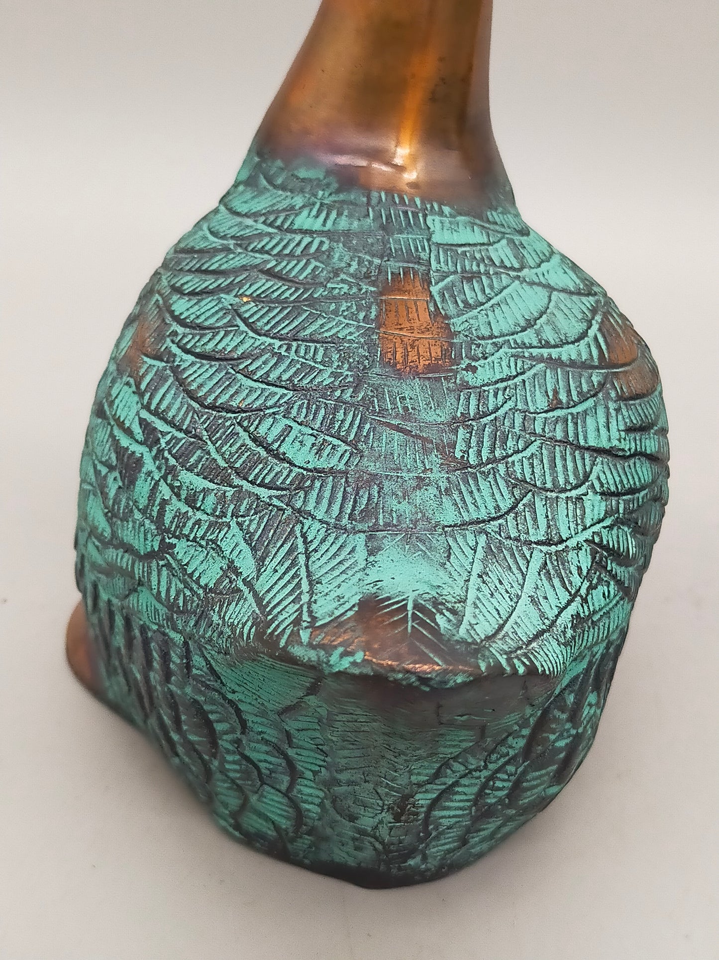 Deko Enten Figuren aus Bronze Kunstvolle Entenpaare
