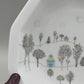 Rosenthal Polygon Winterreise Schale & Unterteller Set