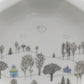 Rosenthal Polygon Winterreise Schale & Unterteller Set