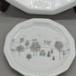 Rosenthal Polygon Winterreise Schale & Unterteller Set