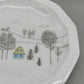 Rosenthal Polygon Winterreise Schale & Unterteller Set