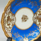 Antikes Porzellan Set Blau Golddesign – 6