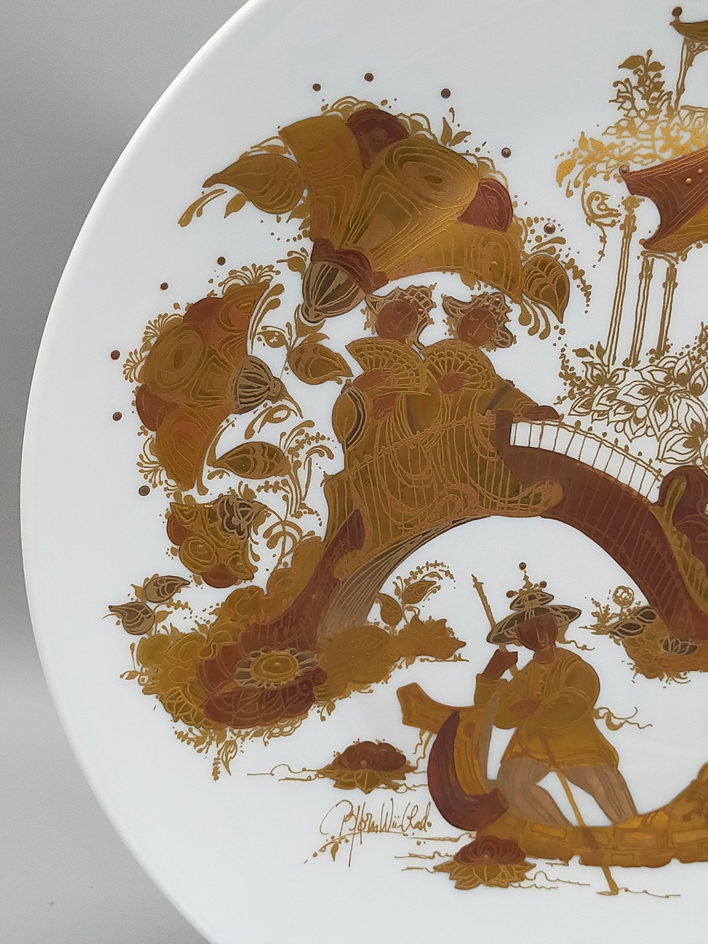 Rosenthal Wandteller – Edles Design von Björn Wiinblad
