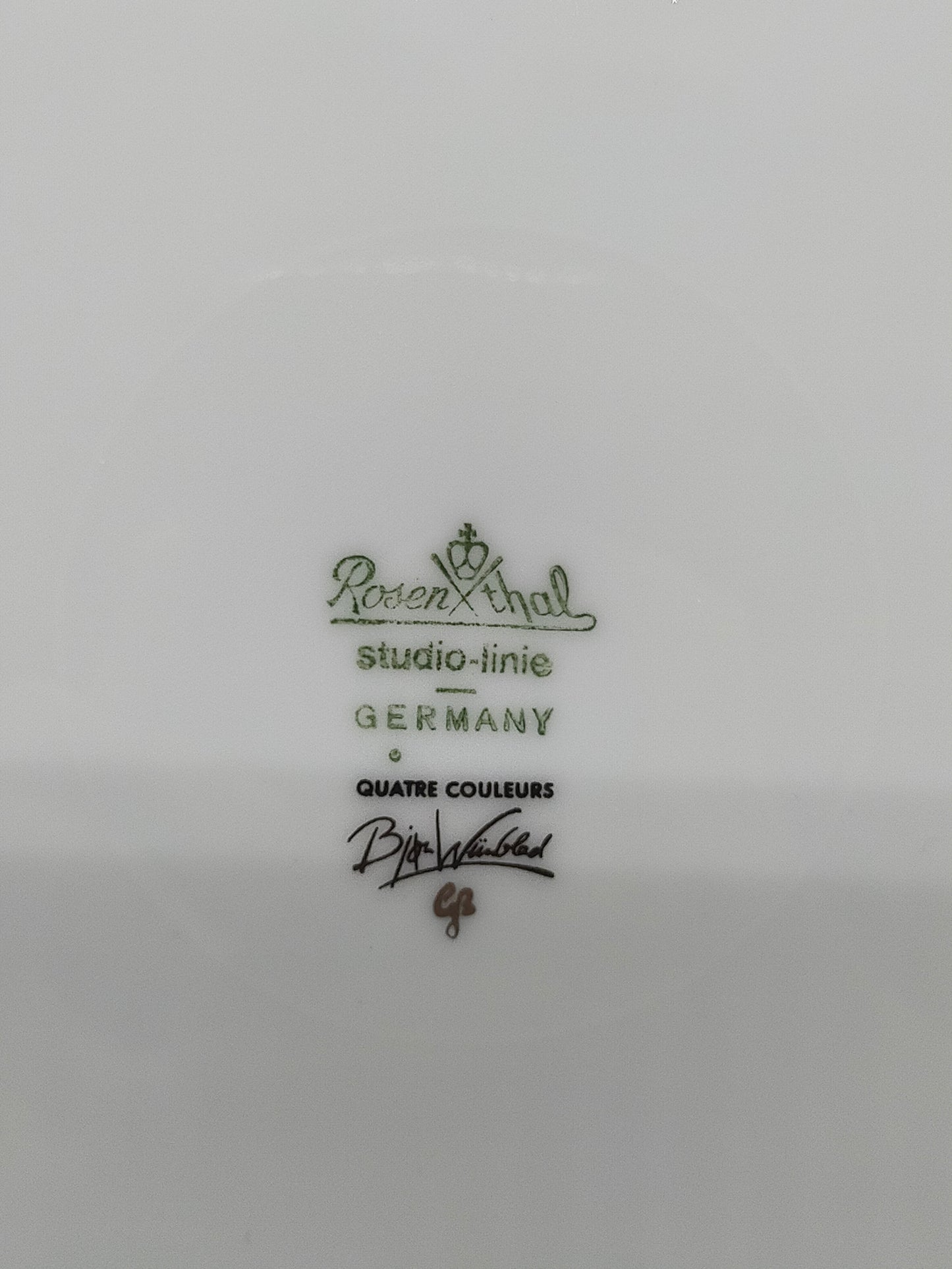 Rosenthal Wandteller – Edles Design von Björn Wiinblad