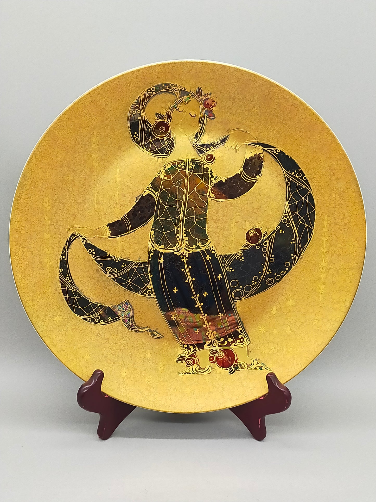 Rosenthal Wandteller Björn Wiinblad – Goldenes Design Aladin