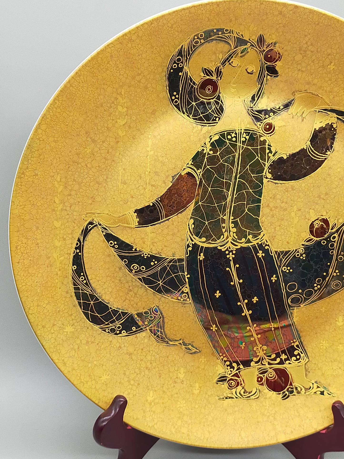 Rosenthal Wandteller Björn Wiinblad – Goldenes Design Aladin