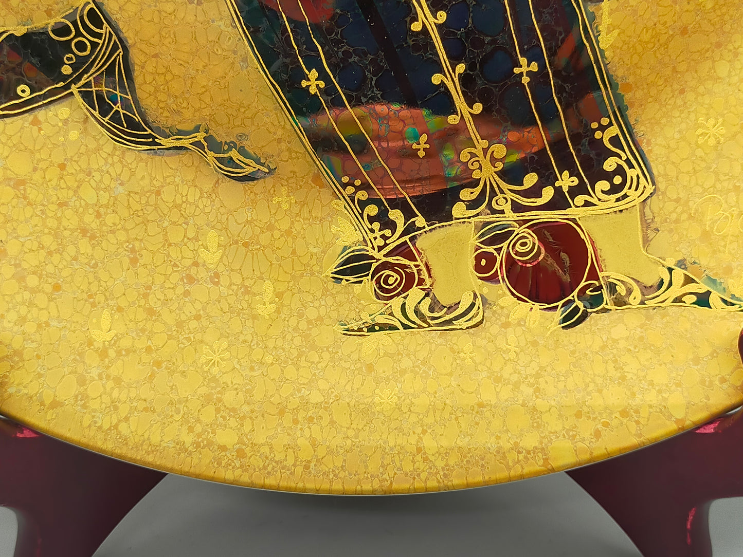 Rosenthal Wandteller Björn Wiinblad – Goldenes Design Aladin