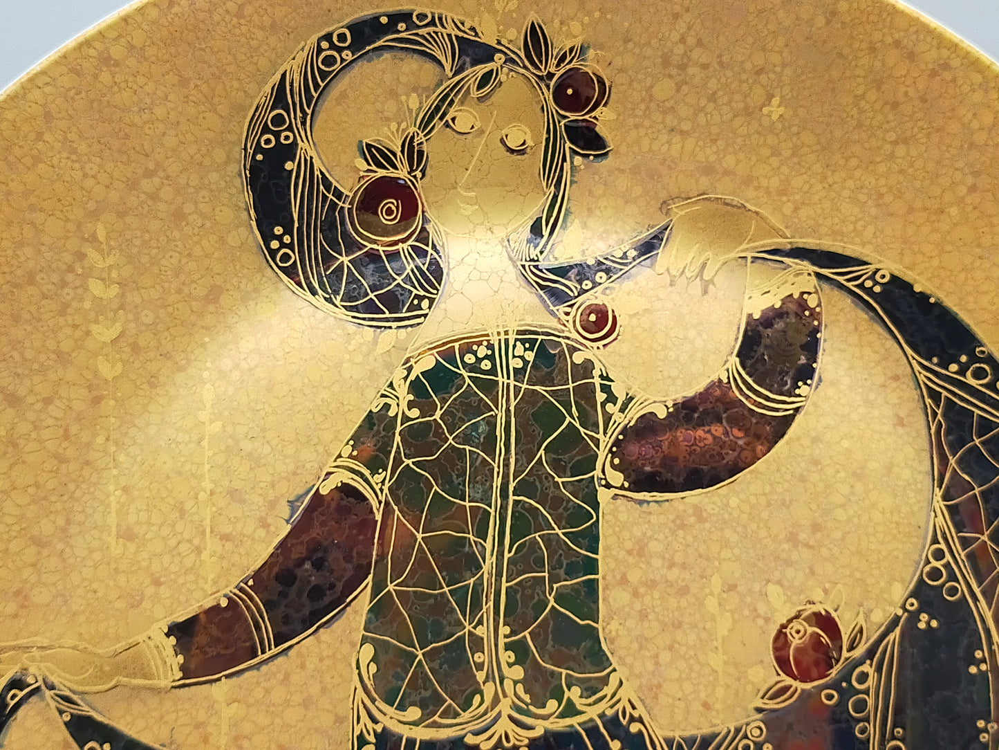 Rosenthal Wandteller Björn Wiinblad – Goldenes Design Aladin
