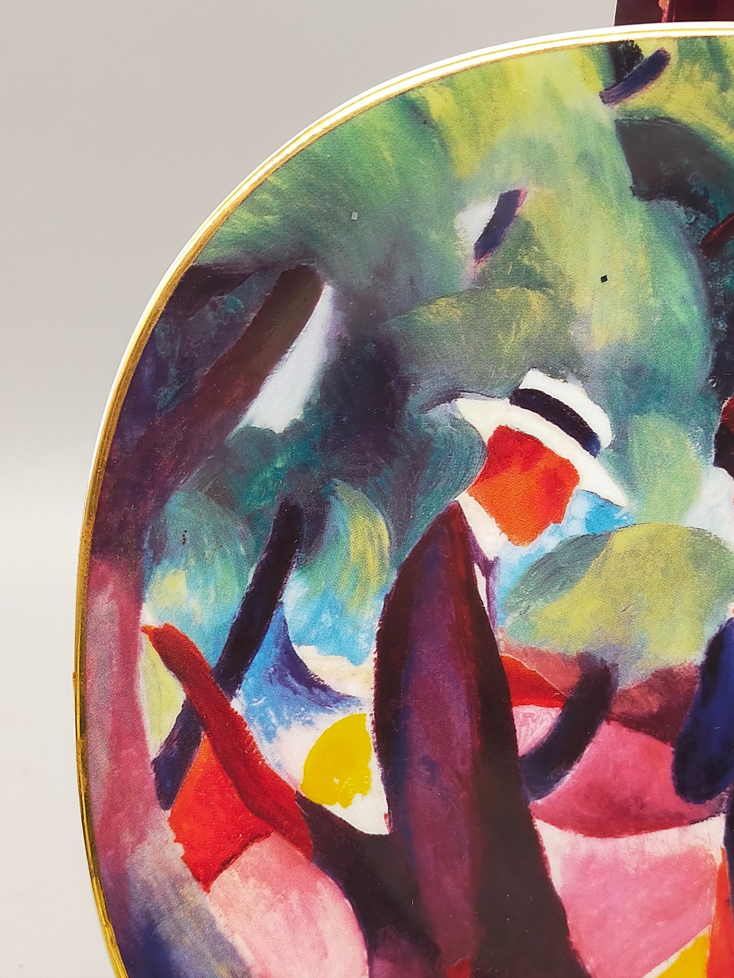 Rosenthal Classic Sammelteller Promenade nach August Macke