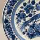Zwei Delft Wandteller Klassisch Blau-Weiß