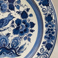 Zwei Delft Wandteller Klassisch Blau-Weiß