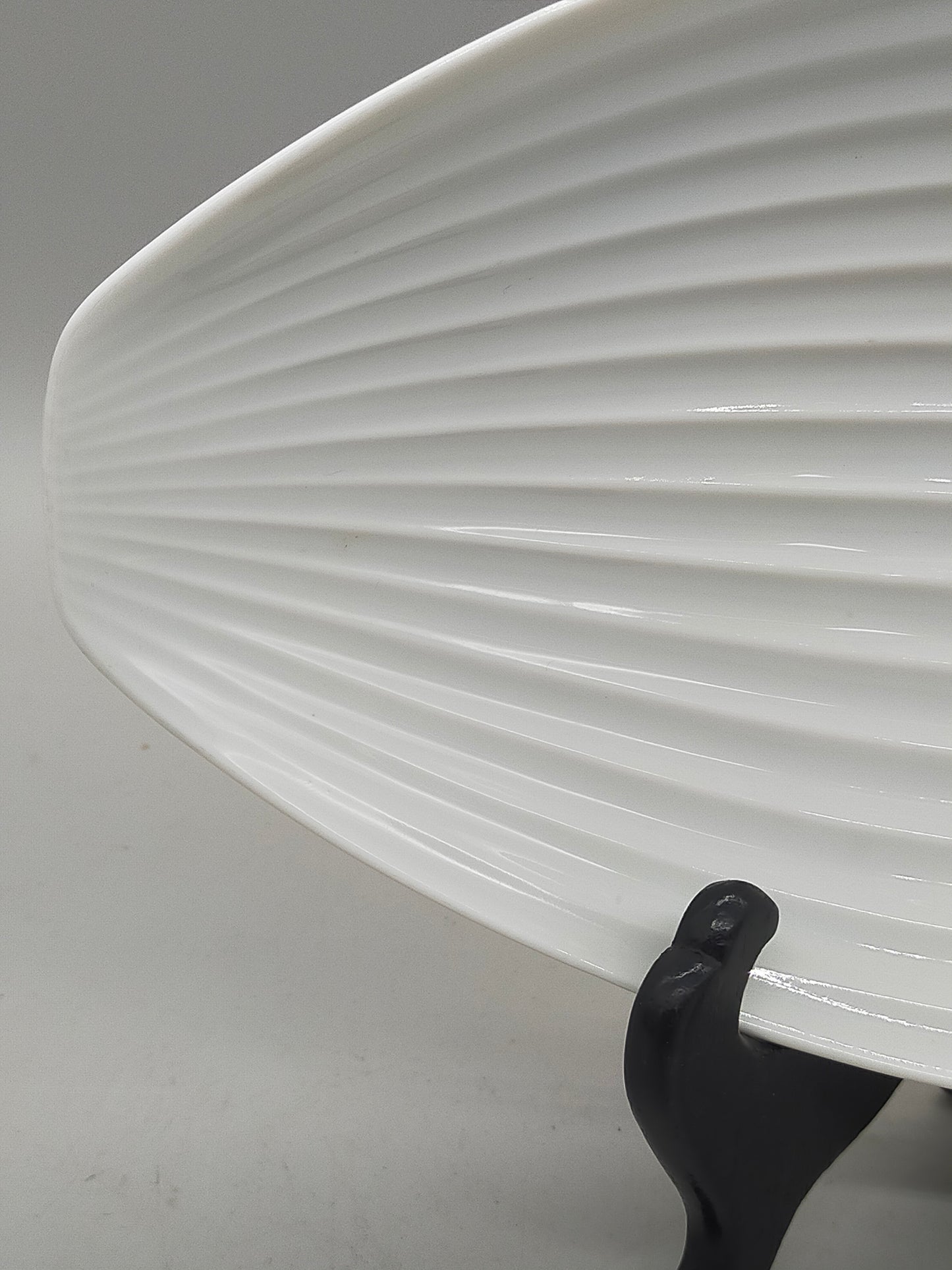 Rosenthal Porzellan Schale in Blattform Weißes Vintage Design