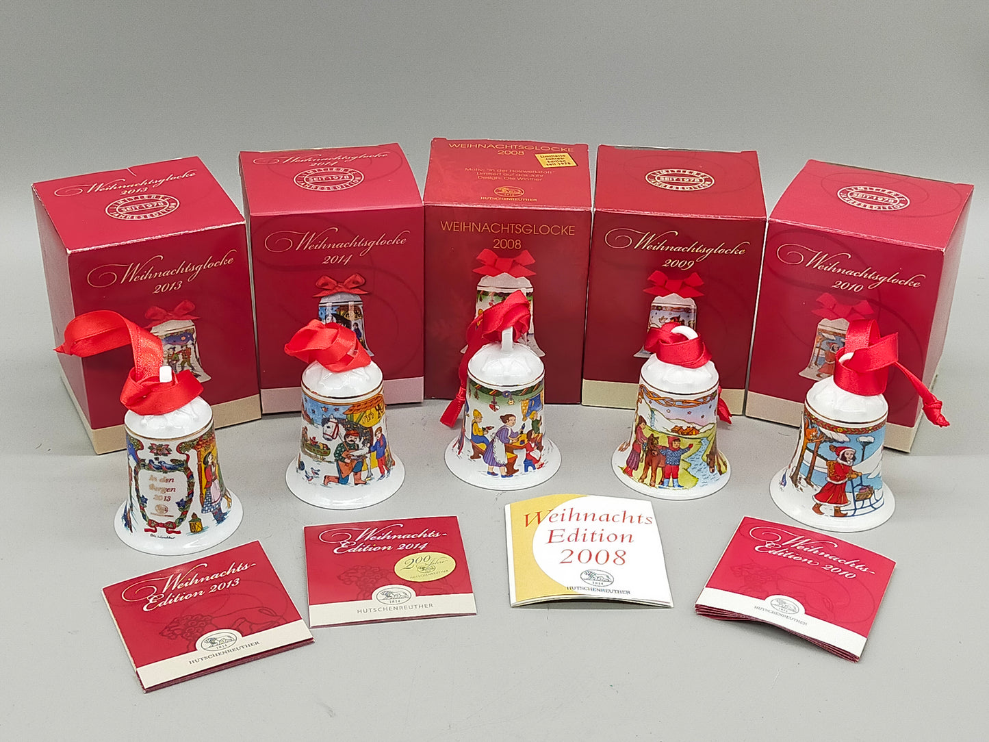 Hutschenreuther Weihnachtsglocken Set (5tlg.) Mit OVP
