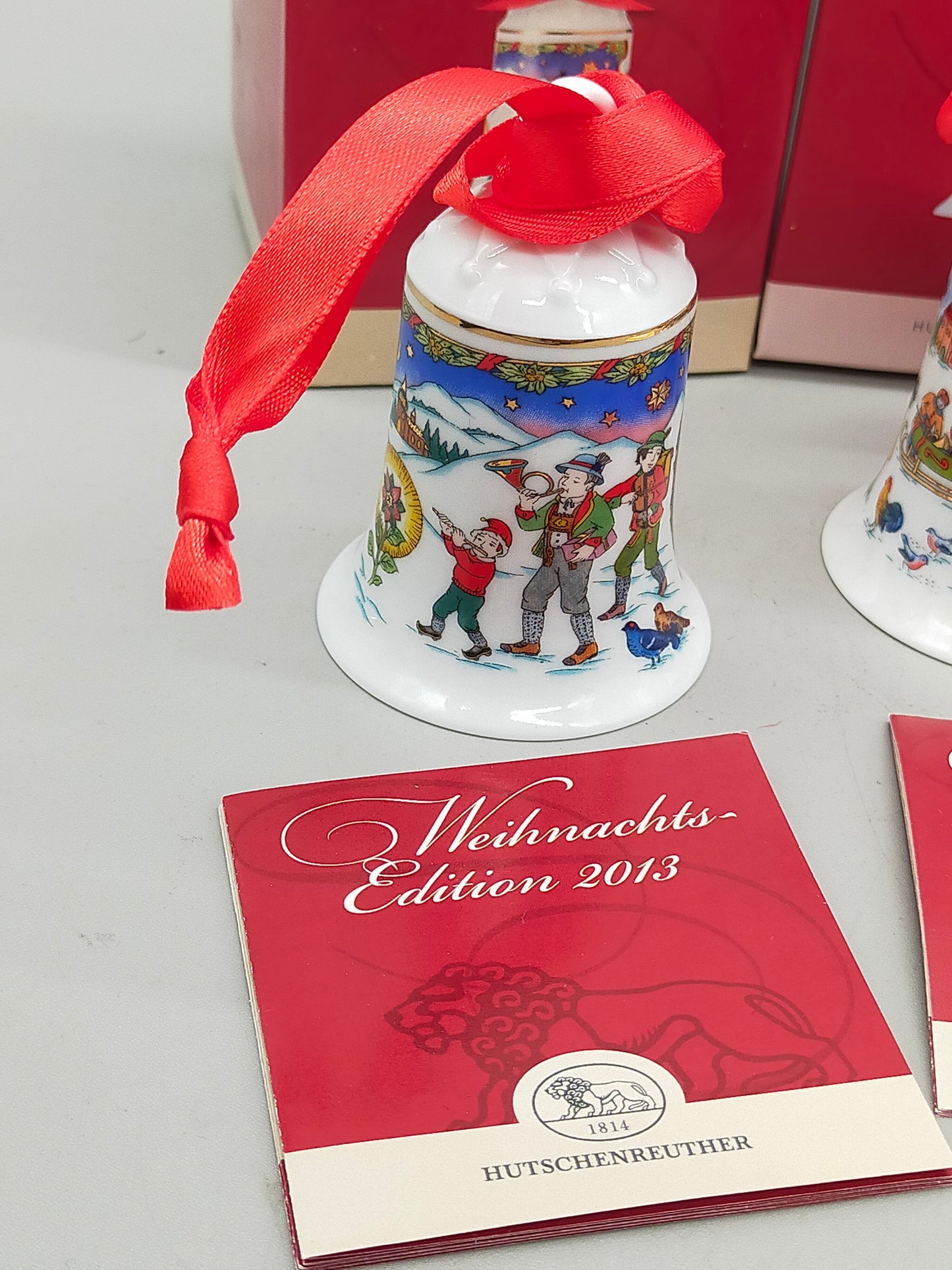 Hutschenreuther Weihnachtsglocken Set (5tlg.) Mit OVP