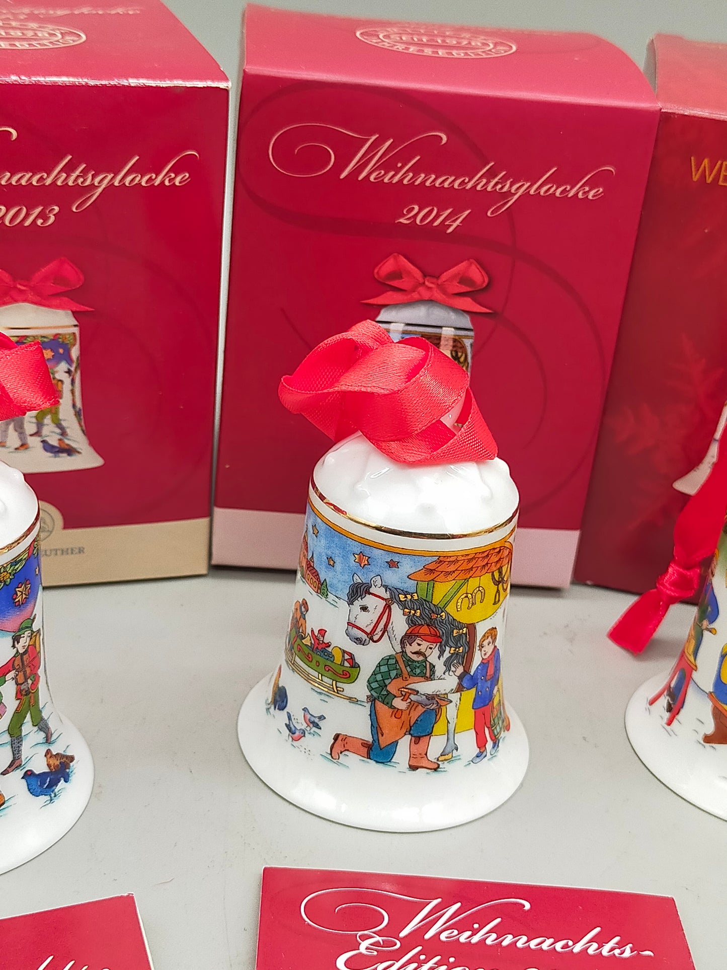 Hutschenreuther Weihnachtsglocken Set (5tlg.) Mit OVP