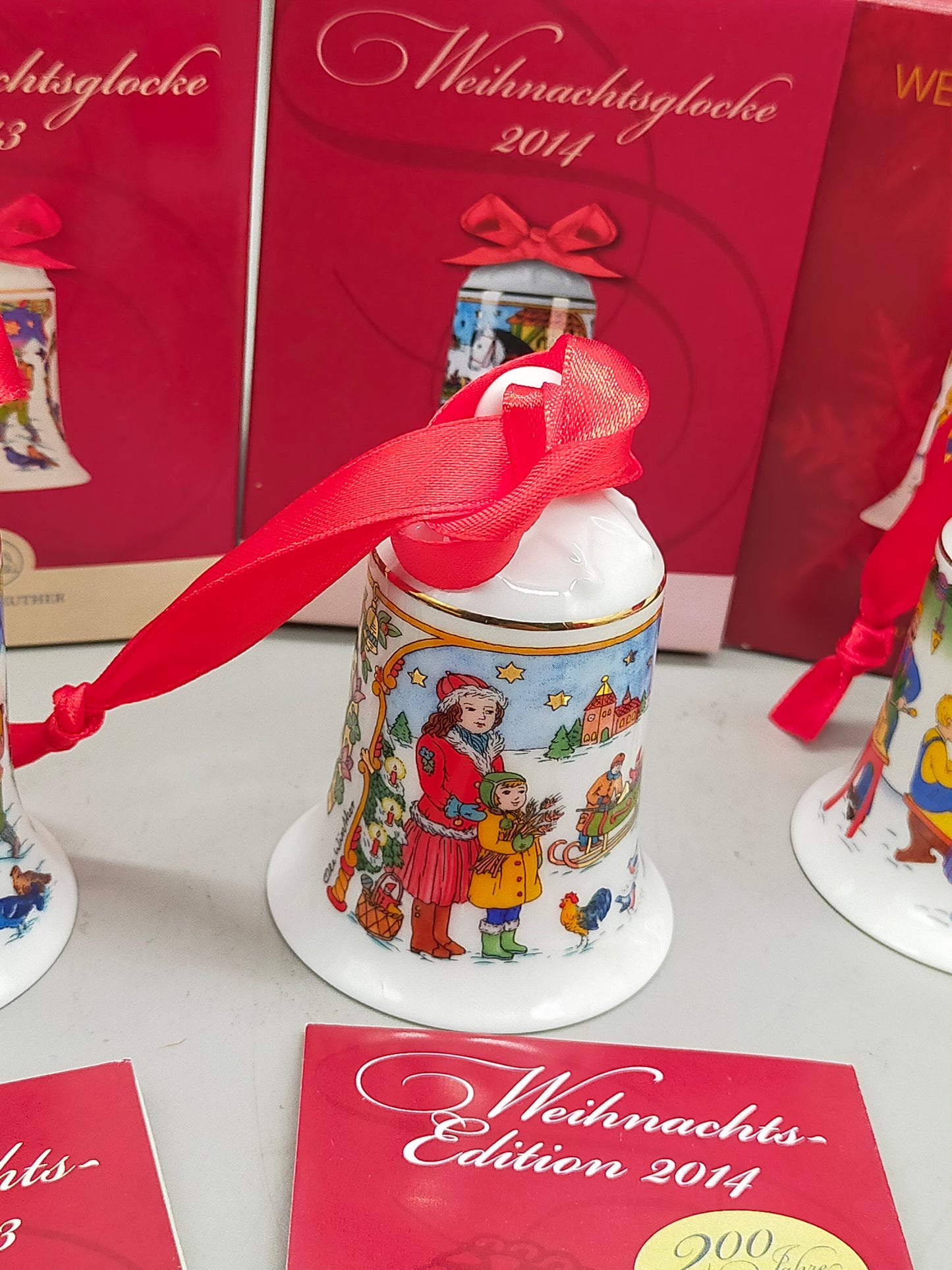 Hutschenreuther Weihnachtsglocken Set (5tlg.) Mit OVP