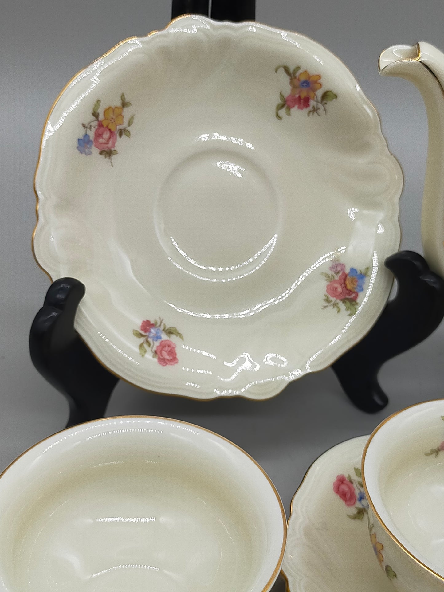 Rosenthal Viktoria Kaffeeservice Edles Porzellan mit Blumenmuster