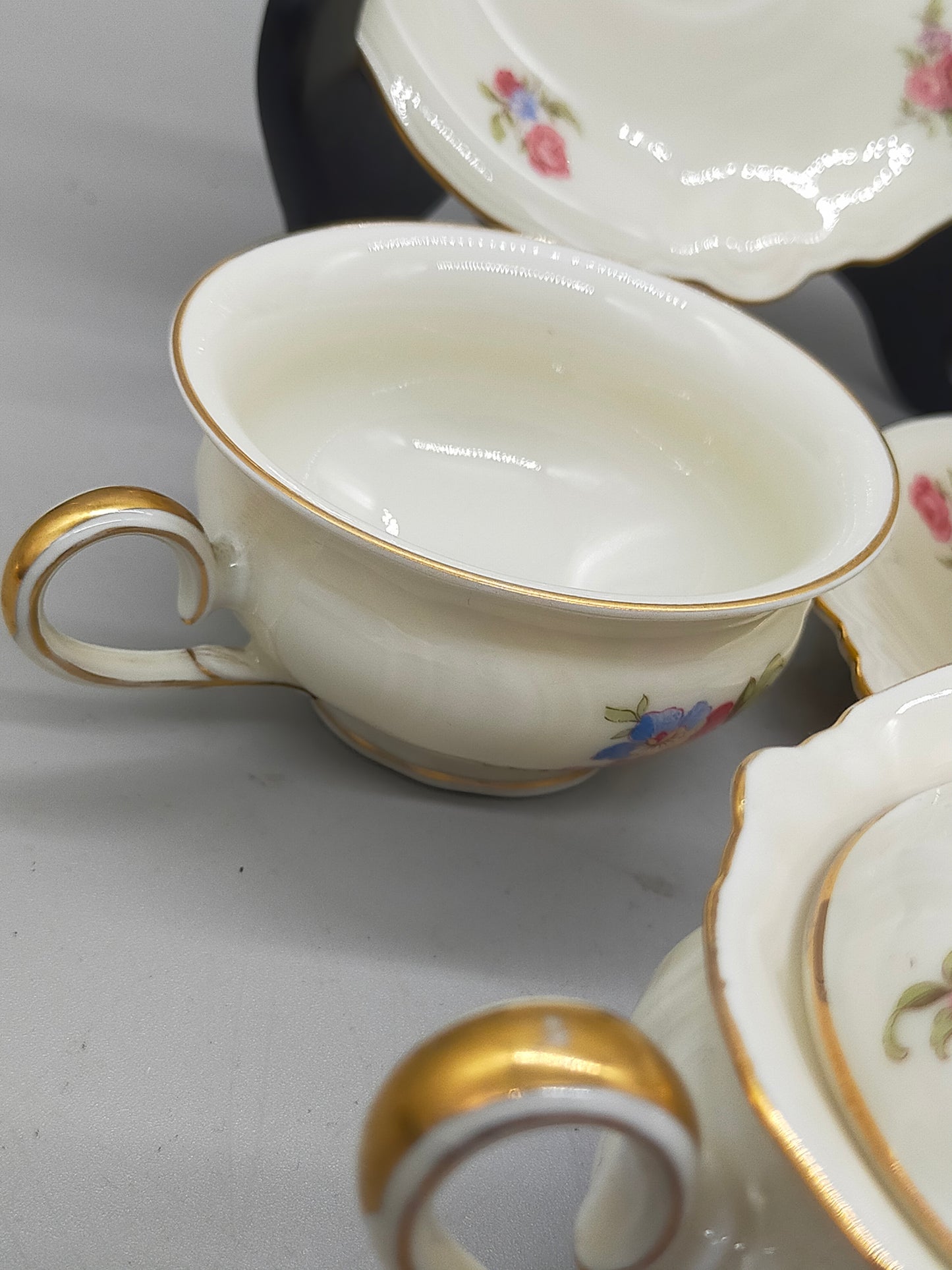 Rosenthal Viktoria Kaffeeservice Edles Porzellan mit Blumenmuster